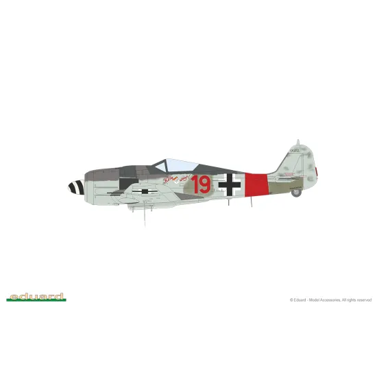 Eduard 7463 1/72 Fw 190A-8 standard wings Plastic for Aircraft Weekend edition