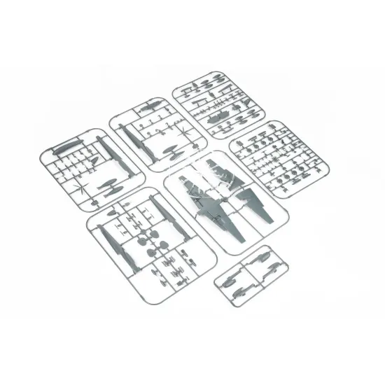 Eduard 7464 1/72 Bf 110E Plastic for Aircraft Weekend edition