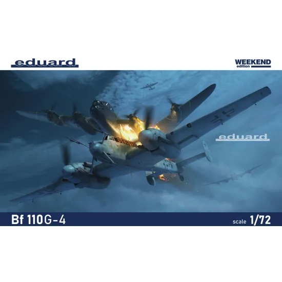 Eduard 7465 1/72 Bf 110G-4 Plastic for Aircraft Weekend edition