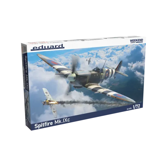 Eduard 7466 1/72 Spitfire Mk.IXc Plastic for Aircraft Weekend edition