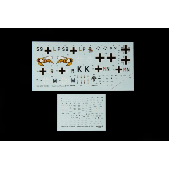 Eduard 7468 1/72 Bf 110G-2 Plastic for Aircraft Weekend edition