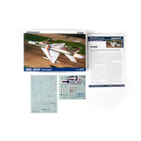 Eduard 7469 1/72 MiG-21MF Interceptor Plastic for Aircraft Weekend edition