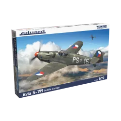 Eduard 7471 1/72 S-199 bubble canopy Plastic for Aircraft Weekend edition