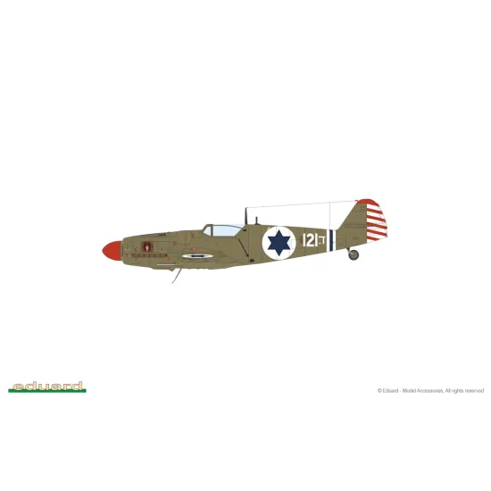 Eduard 7472 1/72 Avia S-199 ERLA canopy Plastic for Aircraft Weekend edition