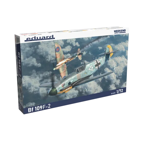 Eduard 7474 1/72 Bf 109F-2 - The Weekend Edition Plastic for Aircraft Weekend edition