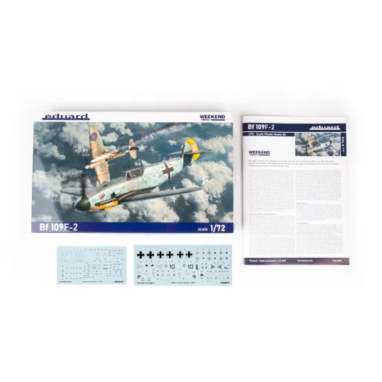 Eduard 7474 1/72 Bf 109F-2 - The Weekend Edition Plastic for Aircraft Weekend edition