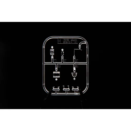 Eduard 7474 1/72 Bf 109F-2 - The Weekend Edition Plastic for Aircraft Weekend edition