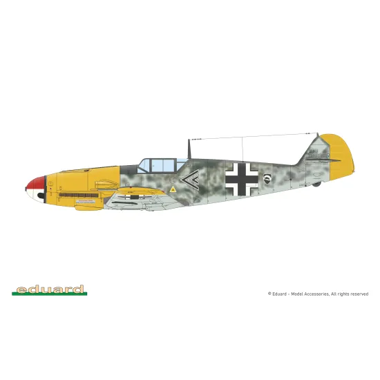 Eduard 7474 1/72 Bf 109F-2 - The Weekend Edition Plastic for Aircraft Weekend edition
