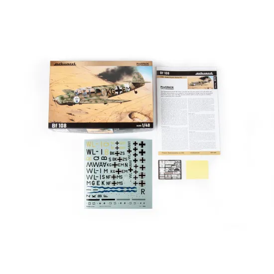 Eduard 8078 1/48 Bf 108 Plastic for Aircraft Profipack