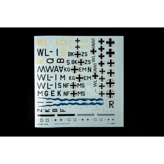 Eduard 8078 1/48 Bf 108 Plastic for Aircraft Profipack