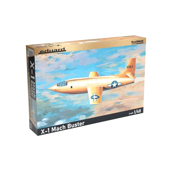 Eduard 8079 1/48 X-1 Mach Buster Plastic for Aircraft Profipack