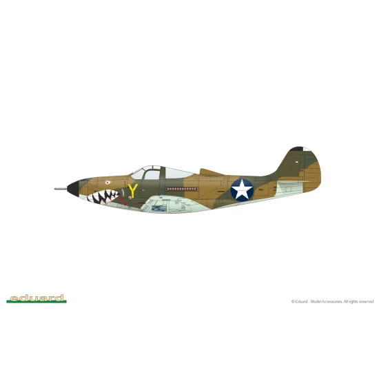 Eduard 8092 1/48 P-400 Plastic for Aircraft Profipack