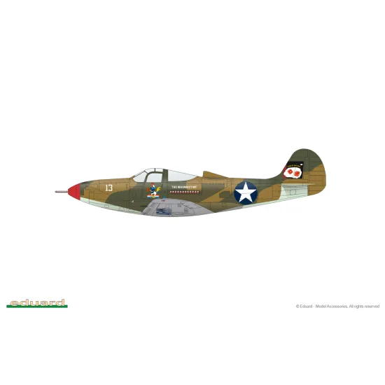 Eduard 8092 1/48 P-400 Plastic for Aircraft Profipack