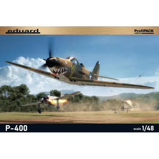 Eduard 8092 1/48 P-400 Plastic for Aircraft Profipack