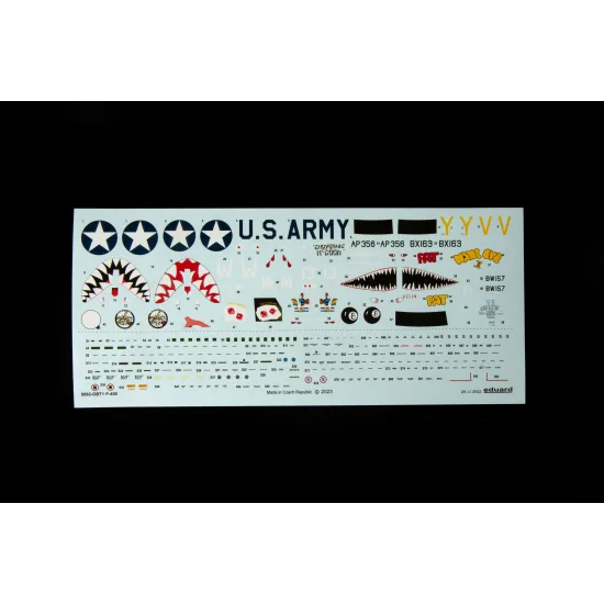 Eduard 8092 1/48 P-400 Plastic for Aircraft Profipack