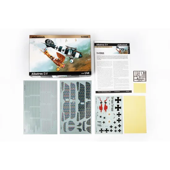 Eduard 8113 1/48 Albatros D.V Plastic for Aircraft Profipack