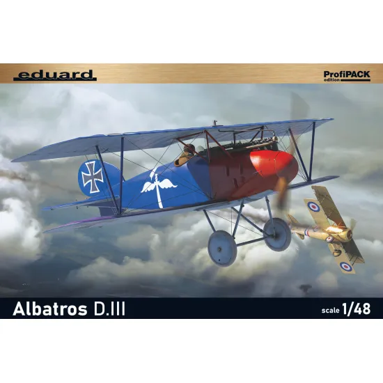 Eduard 8114 1/48 Albatros D.III Plastic for Aircraft Profipack
