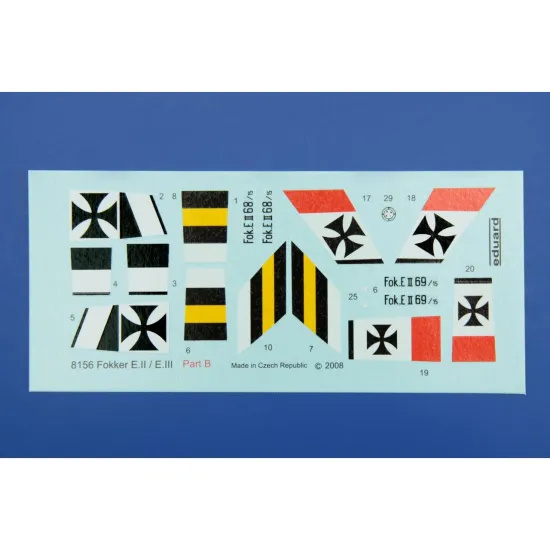 Eduard 8156 1/48 FOKKER E.III Plastic for Aircraft Profipack