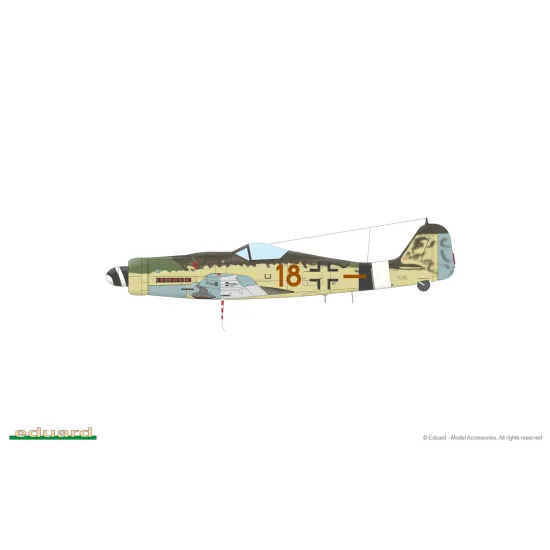 Eduard 8188 1/48 Fw 190D-9 Plastic for Aircraft Profipack