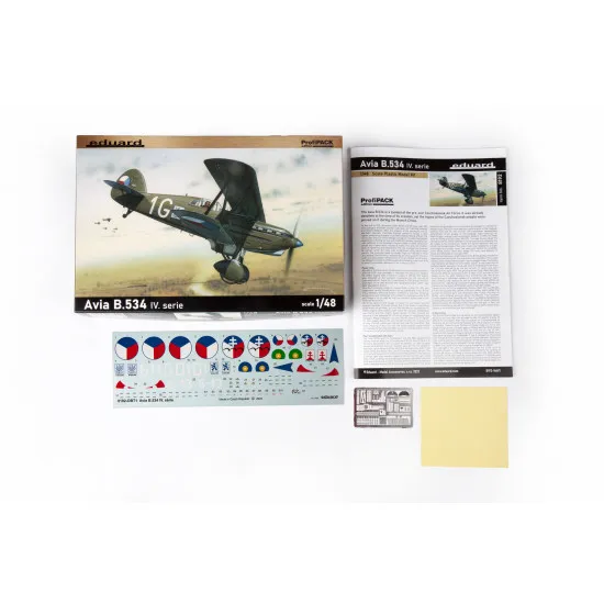 Eduard 8192 1/48 Avia B-534 IV serie Plastic for Aircraft Profipack