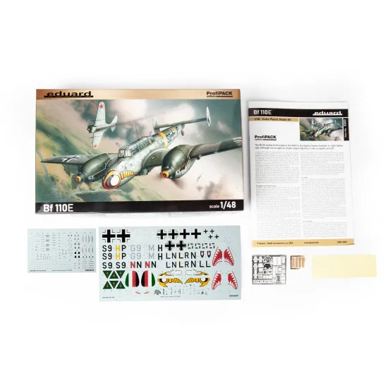 Eduard 8203 1/48 Bf 110E Plastic for Aircraft Profipack