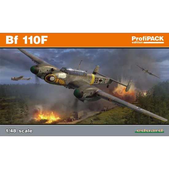 Eduard 8207 1/48 Bf 110F Plastic for Aircraft Profipack