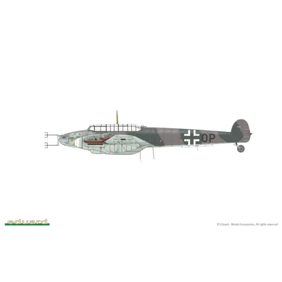 Eduard 8208 1/48 Bf 110G-4 Plastic for Aircraft Profipack