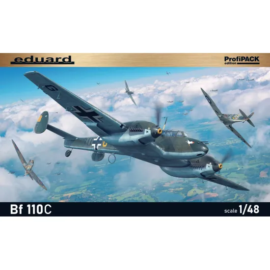 Eduard 8209 1/48 Bf 110C Plastic for Aircraft Profipack