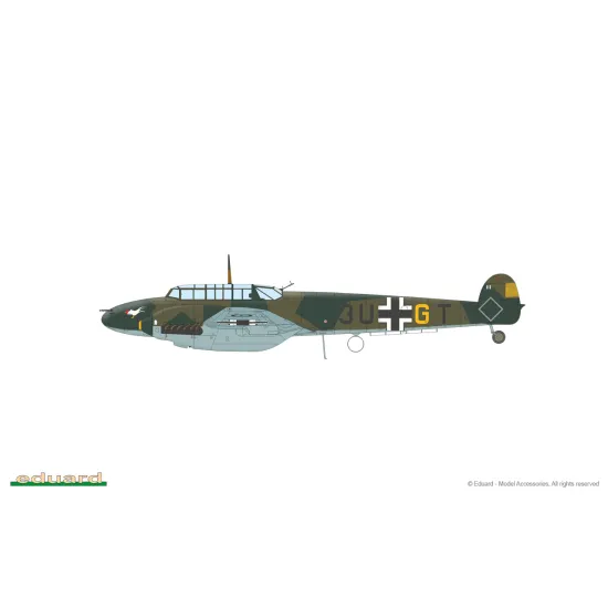Eduard 8209 1/48 Bf 110C Plastic for Aircraft Profipack