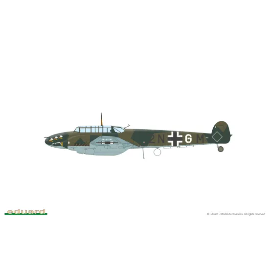 Eduard 8209 1/48 Bf 110C Plastic for Aircraft Profipack