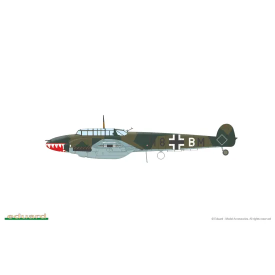 Eduard 8209 1/48 Bf 110C Plastic for Aircraft Profipack