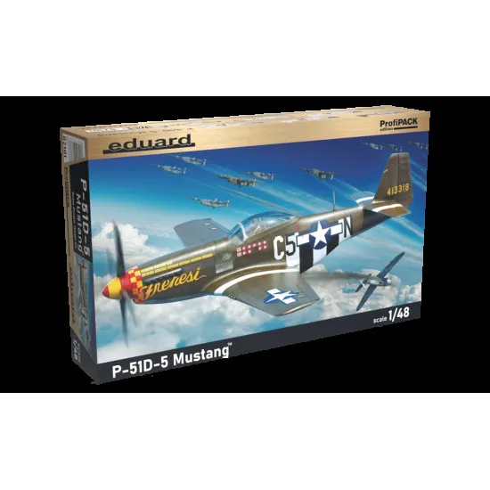 Eduard 82101 1/48 P-51D-5 Mustang Plastic for Aircraft Profipack