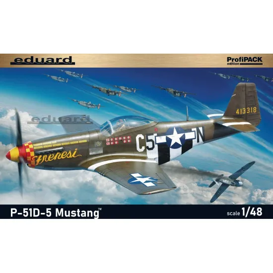 Eduard 82101 1/48 P-51D-5 Mustang Plastic for Aircraft Profipack