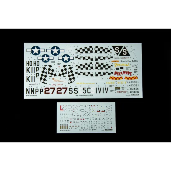 Eduard 82101 1/48 P-51D-5 Mustang Plastic for Aircraft Profipack