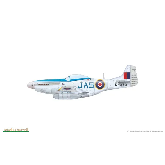 Eduard 82104 1/48 Mustang Mk.IV Plastic for Aircraft Profipack
