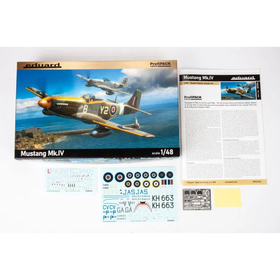 Eduard 82104 1/48 Mustang Mk.IV Plastic for Aircraft Profipack