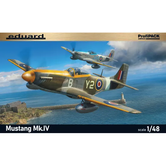 Eduard 82104 1/48 Mustang Mk.IV Plastic for Aircraft Profipack