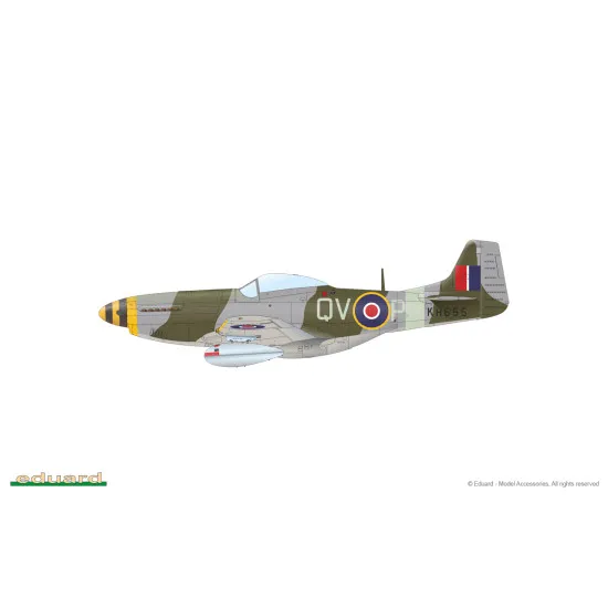 Eduard 82104 1/48 Mustang Mk.IV Plastic for Aircraft Profipack