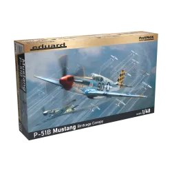 Eduard 82107 1/48 P-51B Mustang Birdcage canopy Plastic for Aircraft