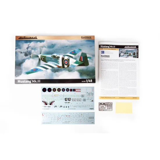 Eduard 82109 1/48 Mustang Mk.III Plastic for Aircraft Profipack