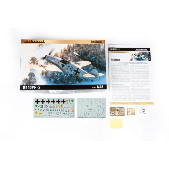 Eduard 82115 1/48 Bf 109F-2 Plastic for Aircraft Profipack