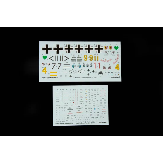 Eduard 82115 1/48 Bf 109F-2 Plastic for Aircraft Profipack