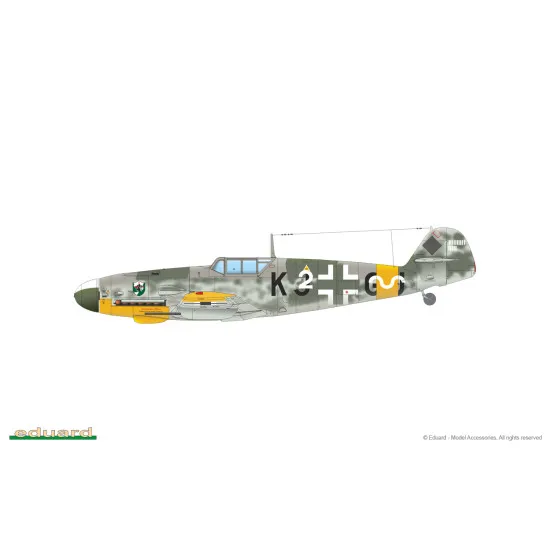 Eduard 82117 1/48 Bf 109G-4 Plastic for Aircraft Profipack