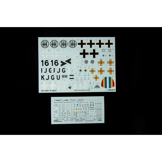 Eduard 82117 1/48 Bf 109G-4 Plastic for Aircraft Profipack
