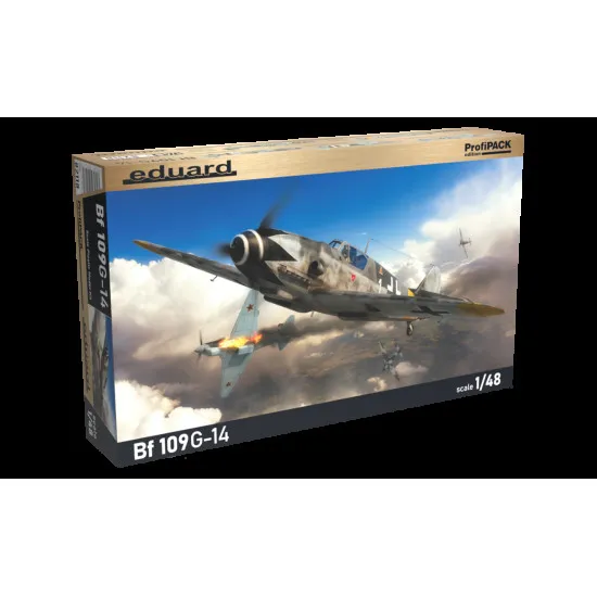 Eduard 82118 1/48 Bf 109G-14 Plastic for Aircraft Profipack