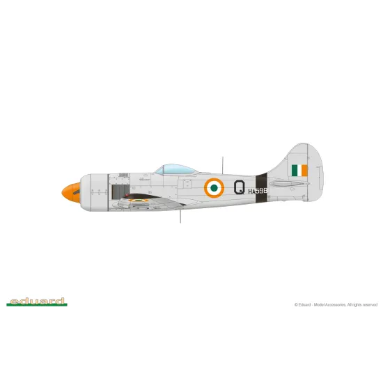 Eduard 82125 1/48 Tempest Mk.II late version Plastic for Aircraft Profipack