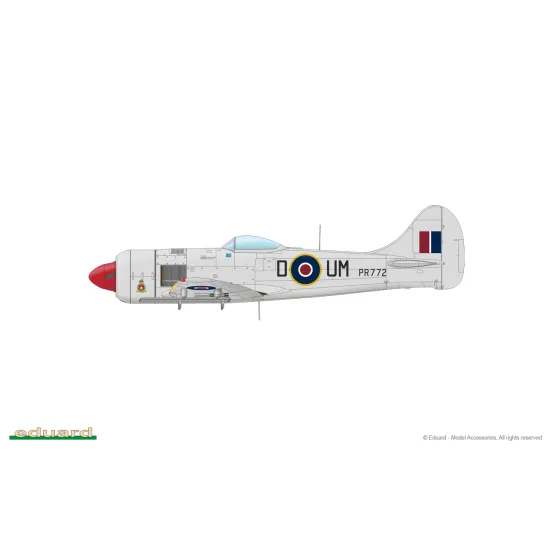 Eduard 82125 1/48 Tempest Mk.II late version Plastic for Aircraft Profipack