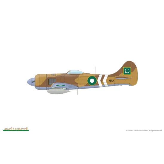 Eduard 82125 1/48 Tempest Mk.II late version Plastic for Aircraft Profipack
