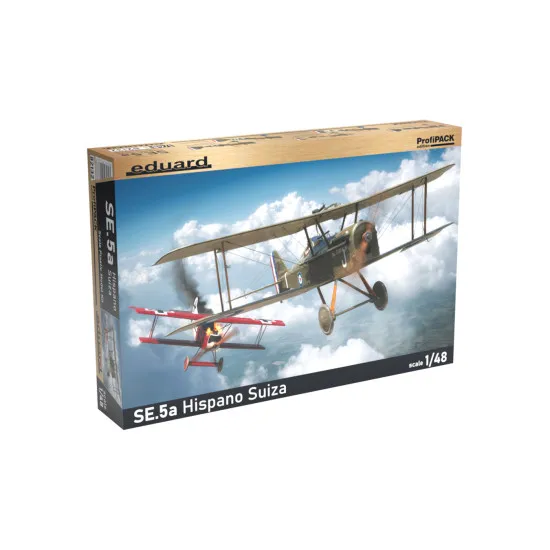 Eduard 82132 1/48 SE.5a Hispano Suiza Plastic for Aircraft Profipack