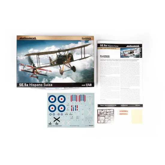 Eduard 82132 1/48 SE.5a Hispano Suiza Plastic for Aircraft Profipack
